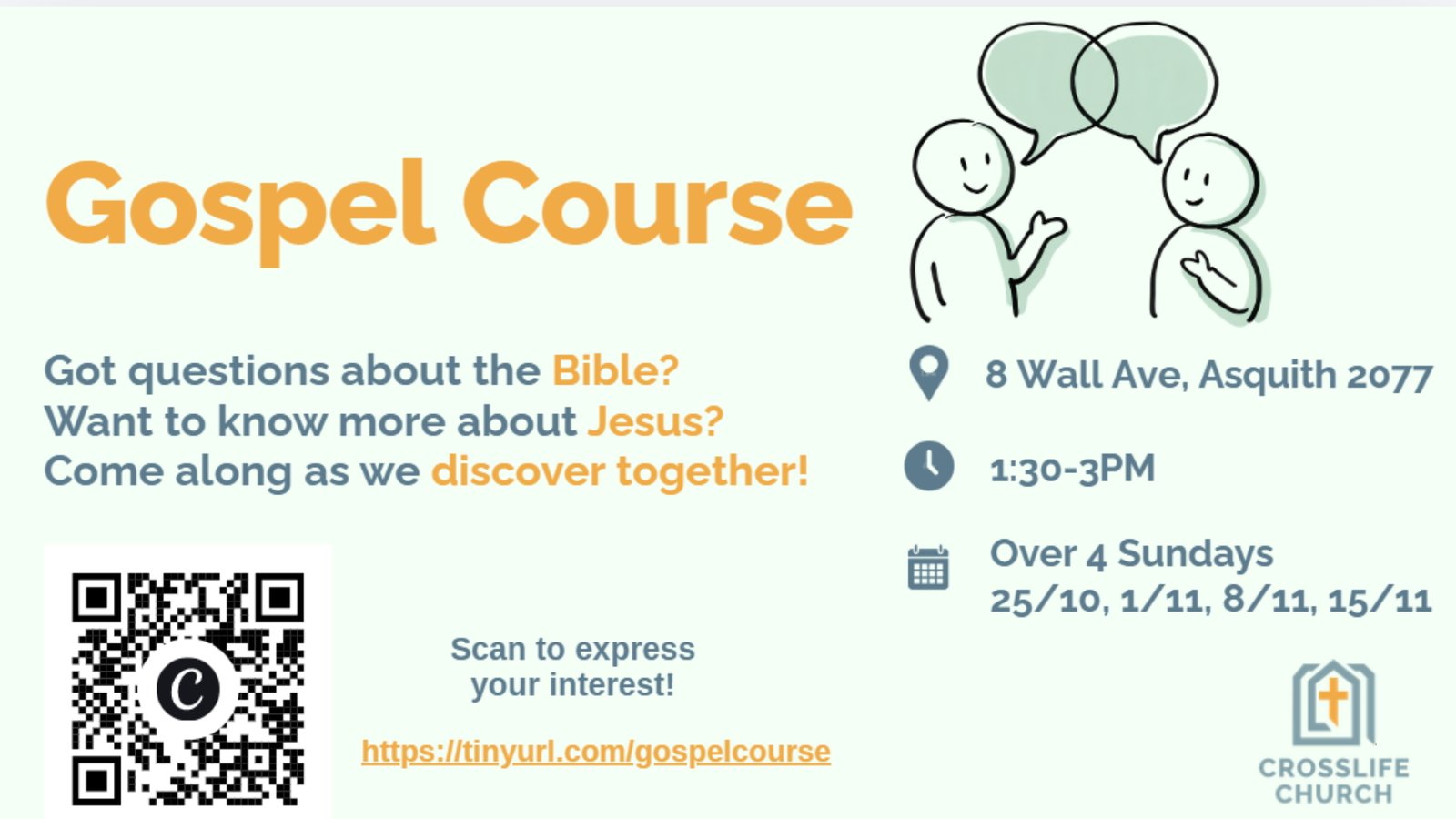 Gospel Course (October 2026)