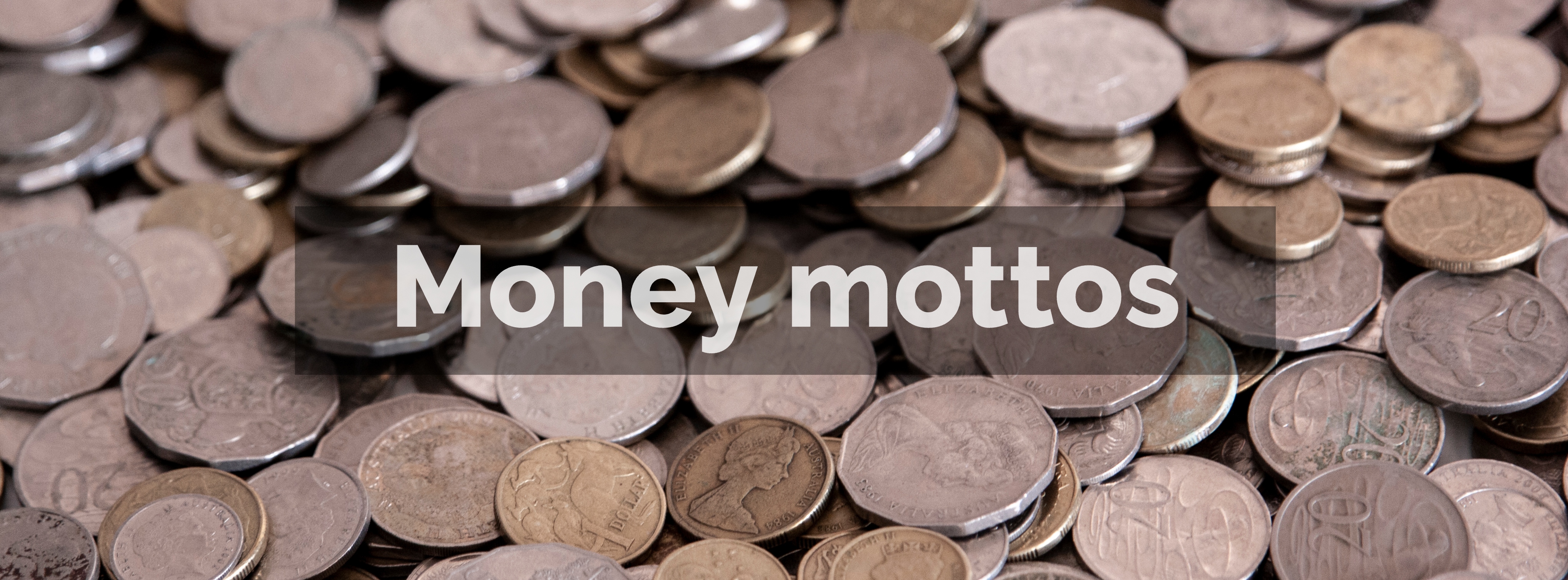 Money Mottos series