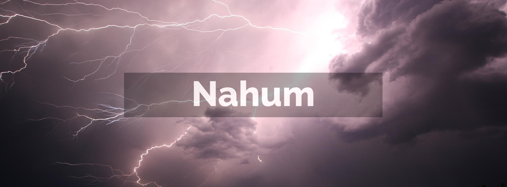 Nahum series