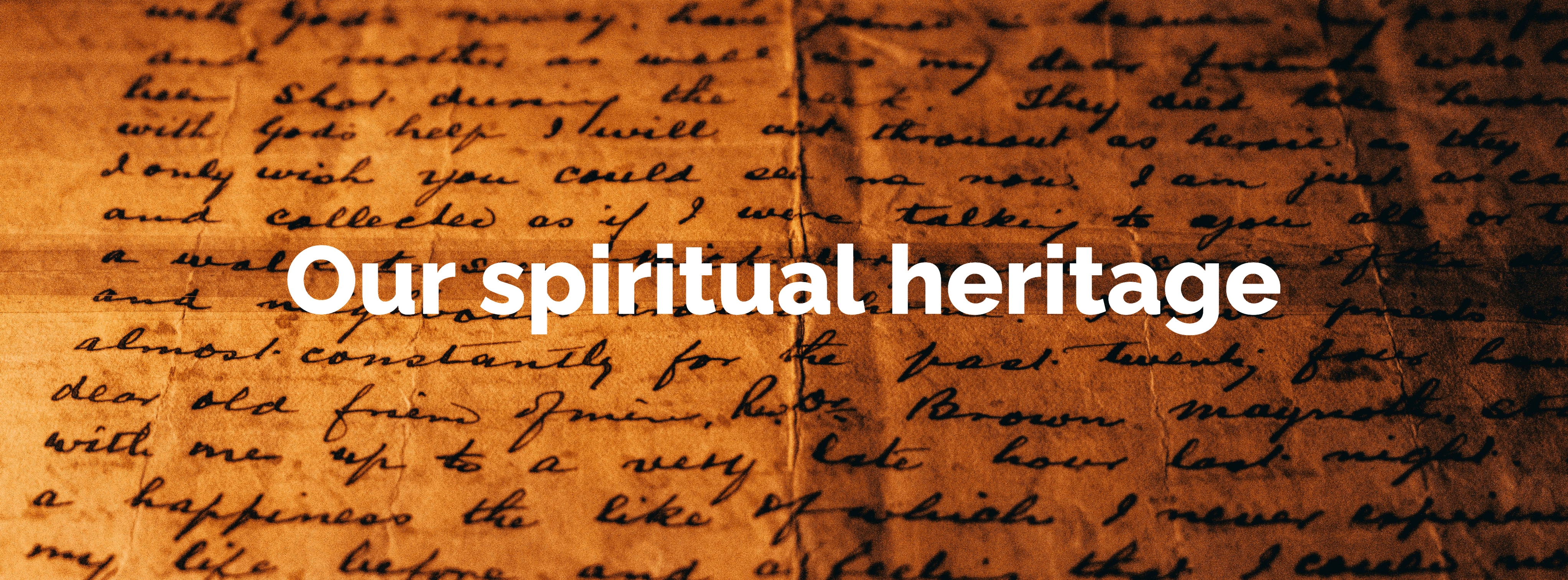 Spiritual Heritage series